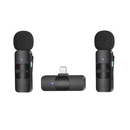 نظام ميكروفون لاسلكي 2.4 جيجاهرتز من بويا -BY-V2 - أسود