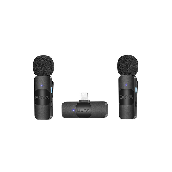 Boya 2.4 GHz Wireless Microphone System -BY-V2 - Black