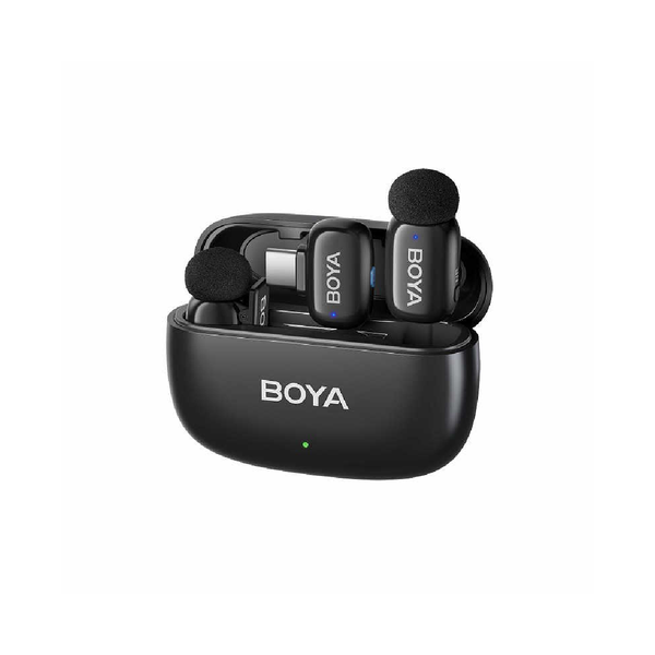 Boya Mini-14 2.4GHz Ultra-Mini Wireless Microphone - Black