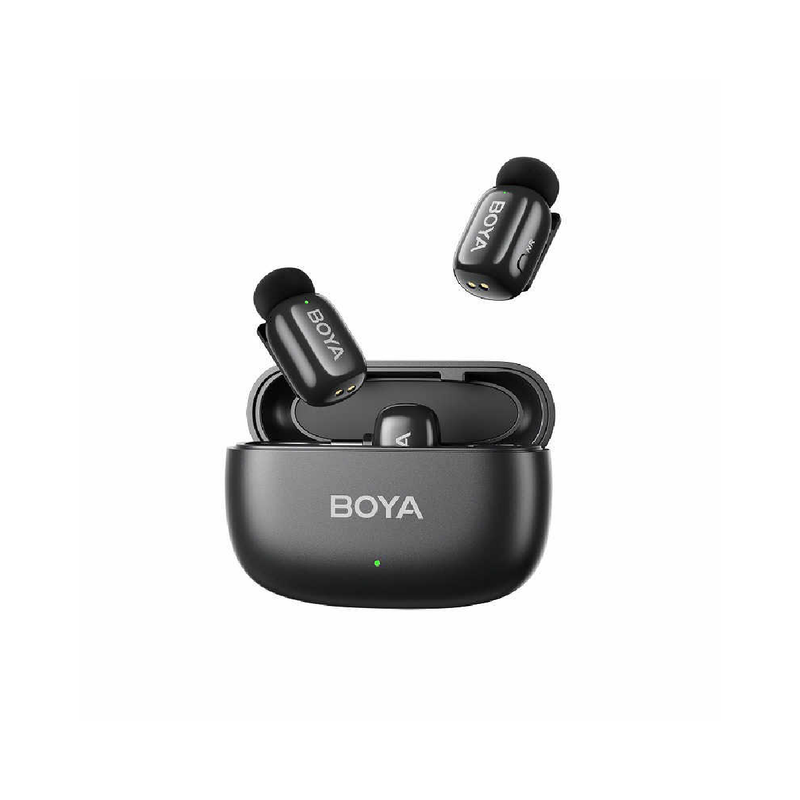 Boya Mini-14 2.4GHz Ultra-Mini Wireless Microphone - Black