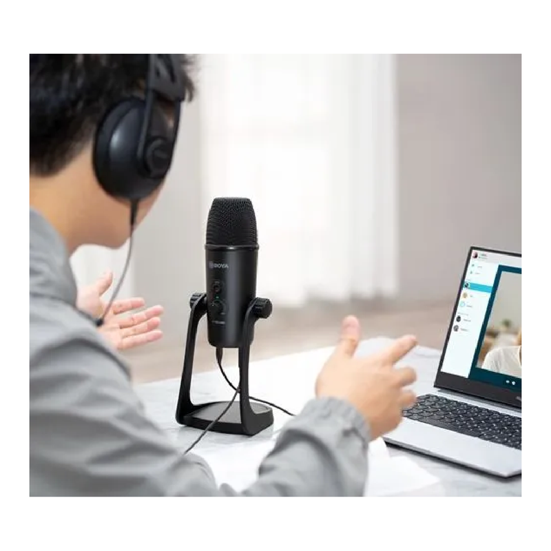 ميكروفون بويا BY-PM700-USB - أسود
