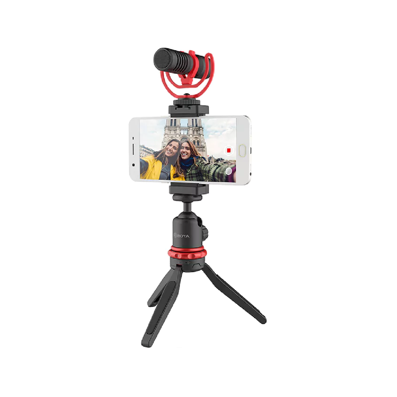 Boya Ultimate Smartphone Video Kit -BY-VG350 - Black