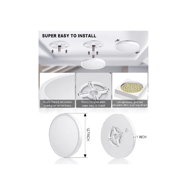 BroadLink Smart Celling Light, LB-C01B30 - White