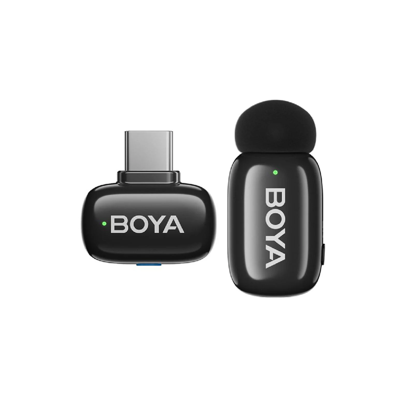 Boya Mini-17 2.4GHz Ultra-Mini Wireless Microphone - Black