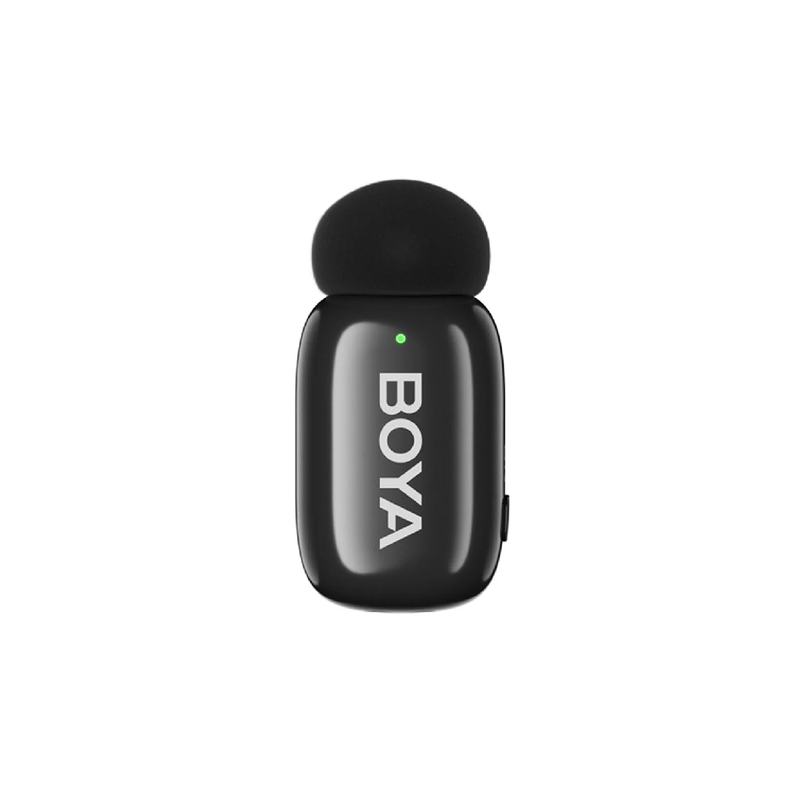 Boya Mini-17 2.4GHz Ultra-Mini Wireless Microphone - Black