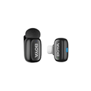 ميكروفون لاسلكي صغير للغاية من بويا ميني-16 بتردد 2.4 جيجاهرتز - أسود