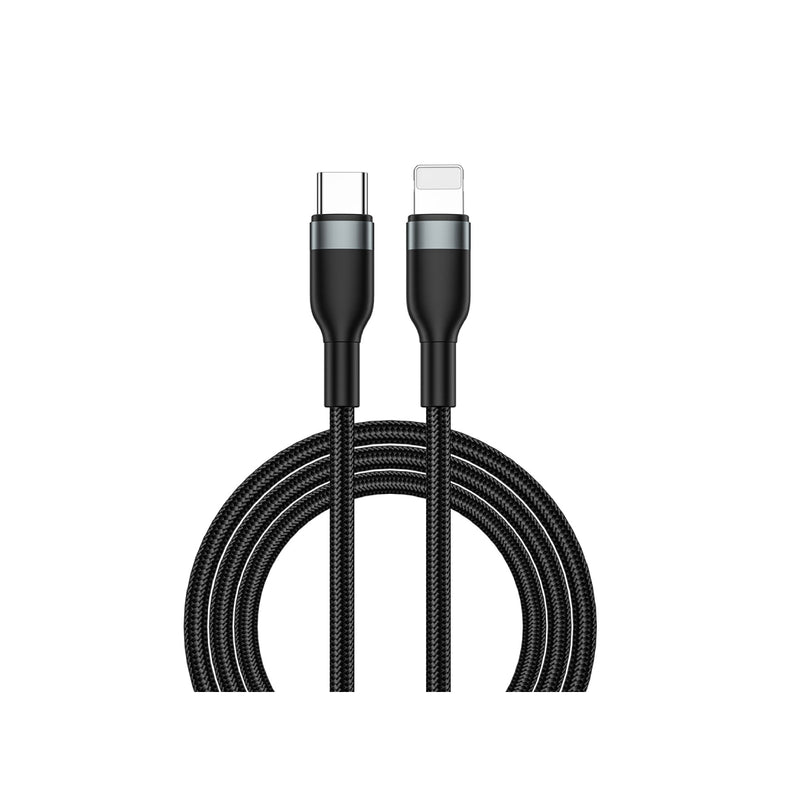 WIWU cable Wi-C017 USB-C - Lightning 30W black