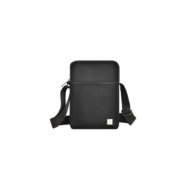 Wiwu hali Crossbody Bag, Adjustable Shoulder Strap,  Mini Size, Large Capacity - Black