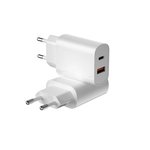 Wiwu Quick PD-QC Fast Charger 20w - White