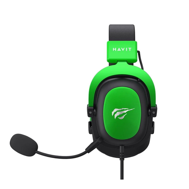 Havit H2002d Headset Wired Head-band Gaming Black/Green