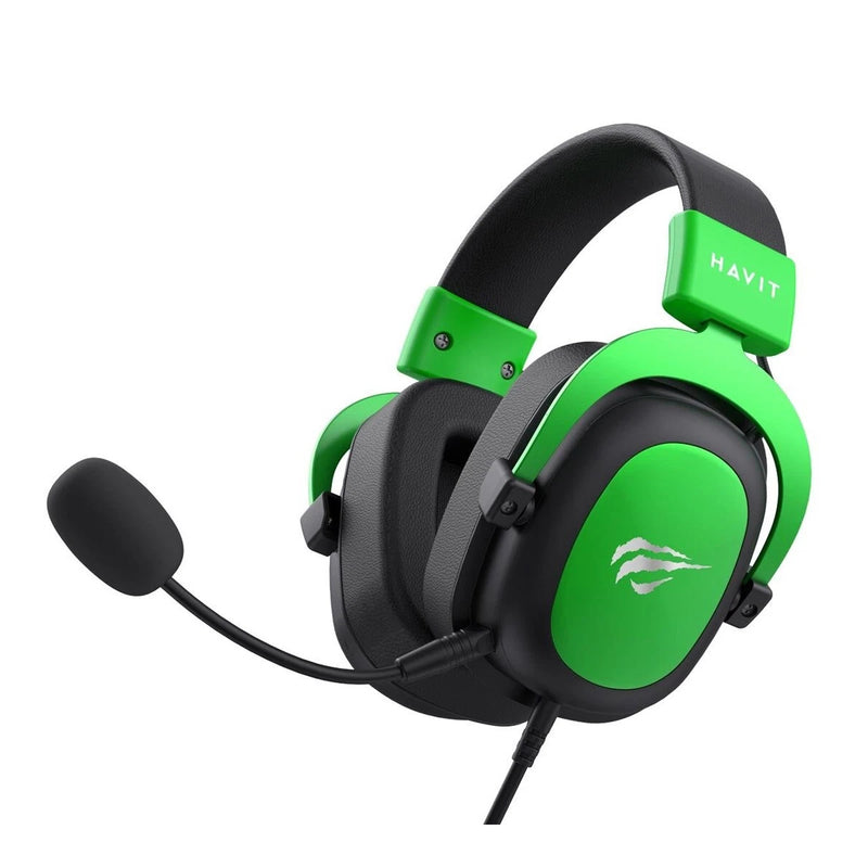 Havit H2002d Headset Wired Head-band Gaming Black/Green
