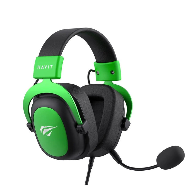 Havit H2002d Headset Wired Head-band Gaming Black/Green
