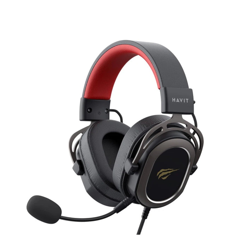 Havit H2008D Gaming Headset With Minijack Wired - Black/Red