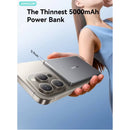 JoyRoom Power Bank 20w Ultra-Slim - Metal Magnetic - 5000mAh - Space Gray