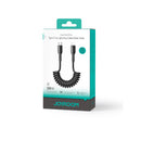 Joyroom Type-C To Lightning-Coiled Data  Cable 1.5m -30w- Black
