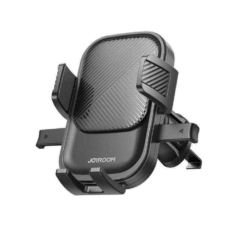 JOYROOM Car Phone Mount holder, Soft silicone pads ensure a gentle grip on your phone while preventing scratches - Black