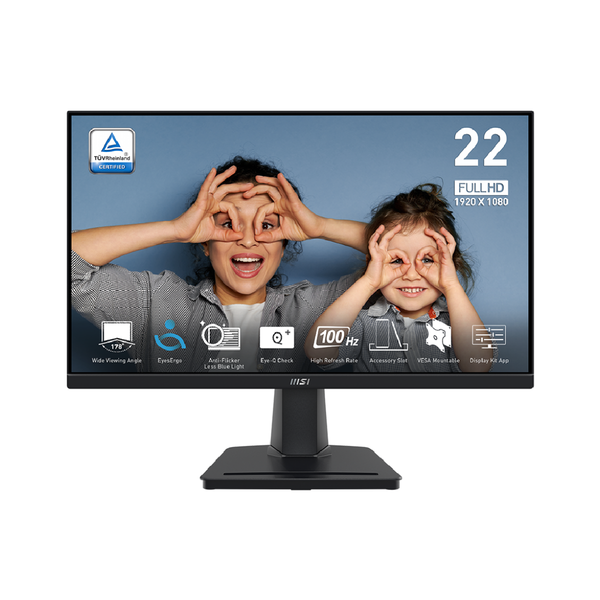 Monitor 21.45" MSI PRO MP225V - Black