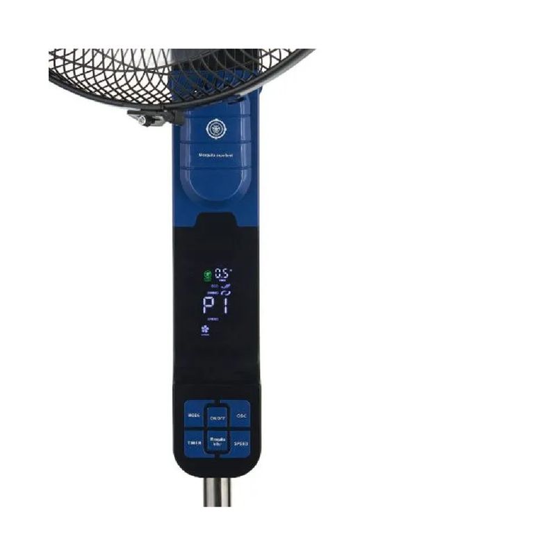 Armadillo Stand Fan 18 Mosquito Function Remote Control 75W - Black\Blue