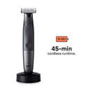 Braun XT5 Face Body XT5300, Body Shaver and Electric Razor For Men - Black