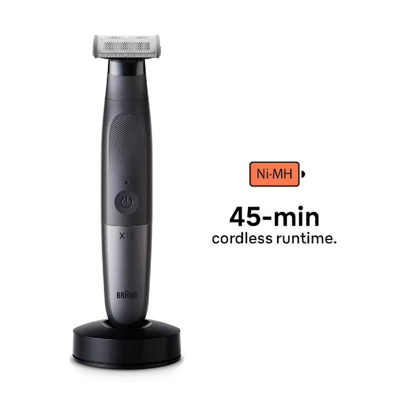 Braun XT5 Face Body XT5300, Body Shaver and Electric Razor For Men - Black