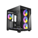 أنتيك C5 ARGB مراوح ARGB PWM 7 مقاس 120 مم متضمنة، حتى 10 مراوح في وقت واحد - أسود