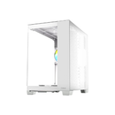 Antec C8 ARGB, 2x TQR 160mm & 1x TQ 140mm ARGB PWM Fans Included, Dual-Chamber Layout - White