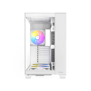 Antec C8 ARGB, 2x TQR 160mm & 1x TQ 140mm ARGB PWM Fans Included, Dual-Chamber Layout - White