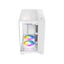 Antec C8 ARGB, 2x TQR 160mm & 1x TQ 140mm ARGB PWM Fans Included, Dual-Chamber Layout - White
