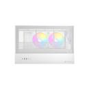 Antec C8 ARGB, 2x TQR 160mm & 1x TQ 140mm ARGB PWM Fans Included, Dual-Chamber Layout - White