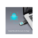 ليكسر جامب درايف فينجر برينت إف 35 برو يو إس بي 3.2 الجيل الأول محرك أقراص فلاش - فضي