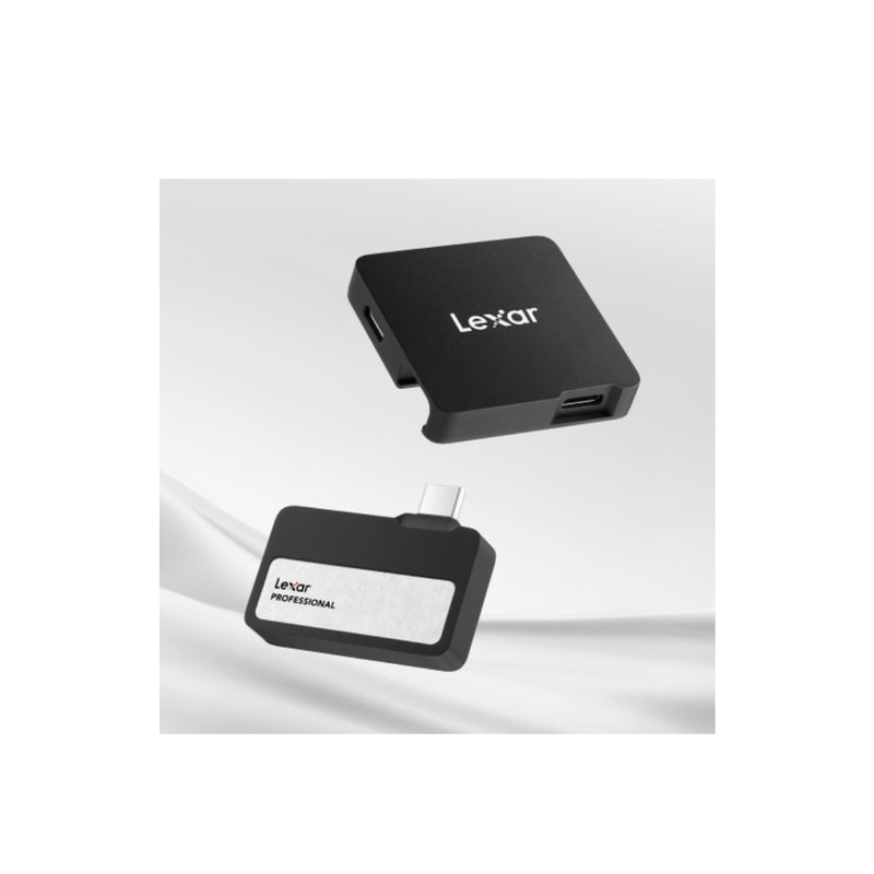 قرص تخزين SSD محمول من Lexar Professional Go بسعة 1 تيرابايت - أسود