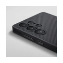 جراب PITAKA Pin Button لهاتف Galaxy S25 Ultra سادة - PBS2501U - أسود/رمادي