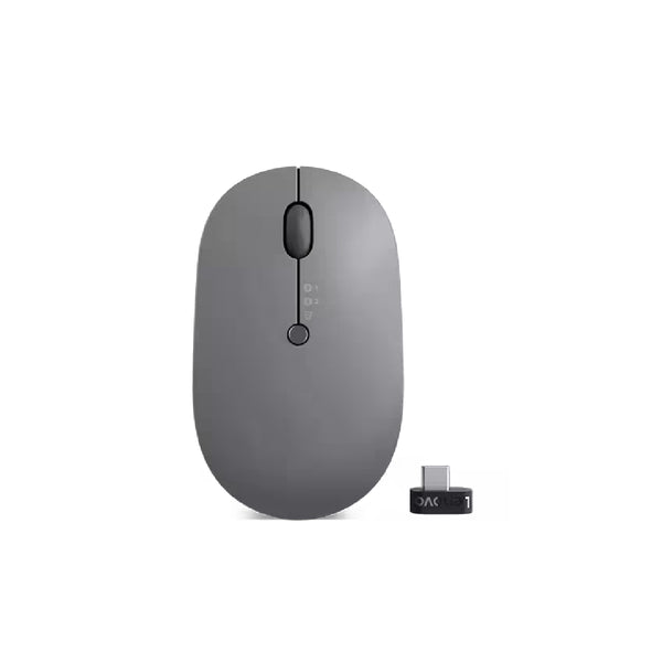 Lenovo Go Wireless Multi Device Mouse - Storm Grey
