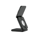 ويوو واريور شاحن لاسلكي 3 في 1 - أسود