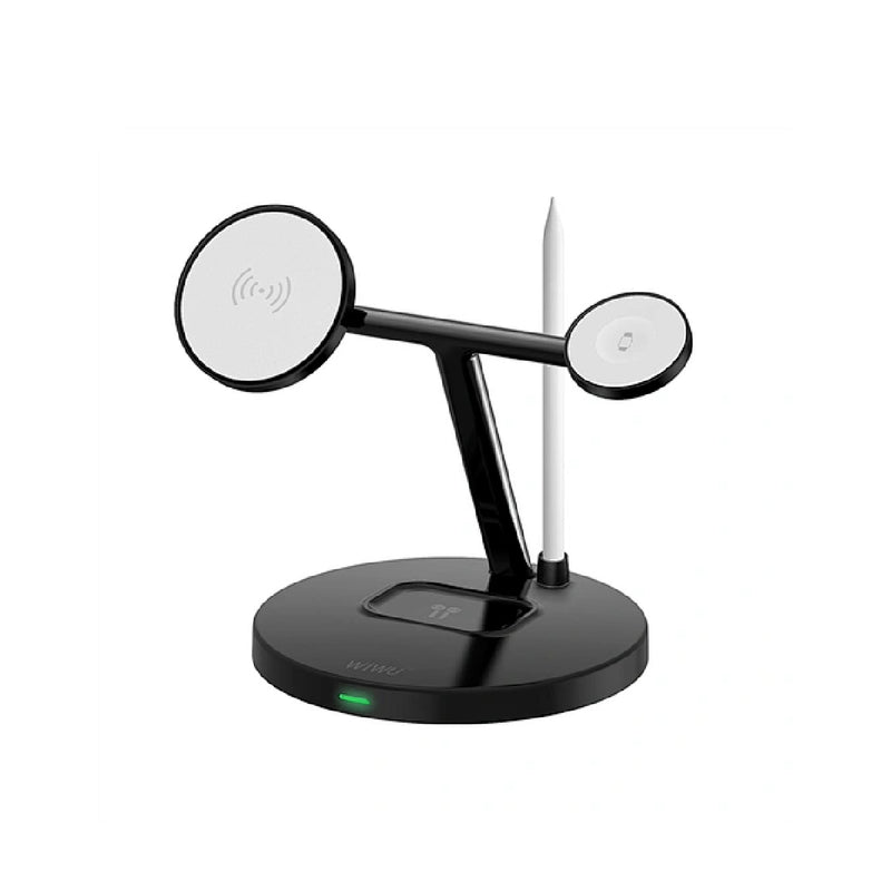 Wiwu Magnetic 4in1 Cableless Charger - Black