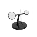 ويوو شاحن المغناطيسي ٤ في ١ بدون كابل - أسود