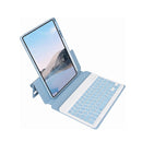 ويوو حافظة لوحة مفاتيح الواقية مع قلم رصاص لجهاز باد/ اير 10.9/11(24) - أزرق
