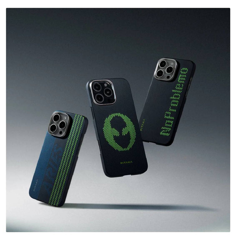 PITAKA Tactile Woven Case iPhone 16 Pro Max - Black