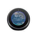 Amazon Speaker Echo Spot With Screen, 2.5" Screen, Voice-Control-Enabled, Bluetooth and Wi-Fi Built-In - Black