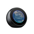 Amazon Speaker Echo Spot With Screen, 2.5" Screen, Voice-Control-Enabled, Bluetooth and Wi-Fi Built-In - Black