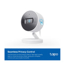 Tapo AI Home Security Wi-Fi Camera 2K QHD, C125 - White