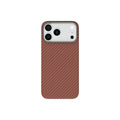 Levelo Sergei For iPhone 17 Pro 1500D Aramid Fiber Case - Brown