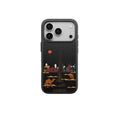 Levelo Vallo for iPhone 17 Pro Max PU Leather Case -Black