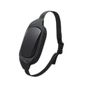 حقيبة كتف بانجي7266 أنيقة وعصرية، حقيبة كروس بودي مضادة للسرقة للرجال - أسود