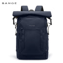 Bange 8109 Waterproof Expandable Roll-top Travel Backpack Lightweight Ergonomic -Blue