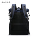 Bange 8109 Waterproof Expandable Roll-top Travel Backpack Lightweight Ergonomic -Blue
