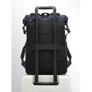 Bange 8109 Waterproof Expandable Roll-top Travel Backpack Lightweight Ergonomic -Blue