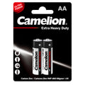 Camelion R6P-BP2K Carbon Zink 1.5v AA - Black