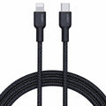 Aukey CB-NCL2 Circlet CL USB-C to Lightning Cable  - Black