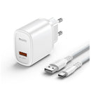 شاحن الشحن السريع بقوة 18 واط يسيدو YC66C (منفذ USB) - أبيض